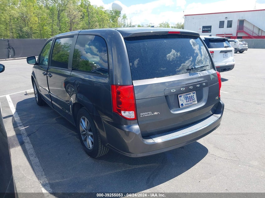 2016 DODGE GRAND CARAVAN SE - 2C4RDGBGXGR364926