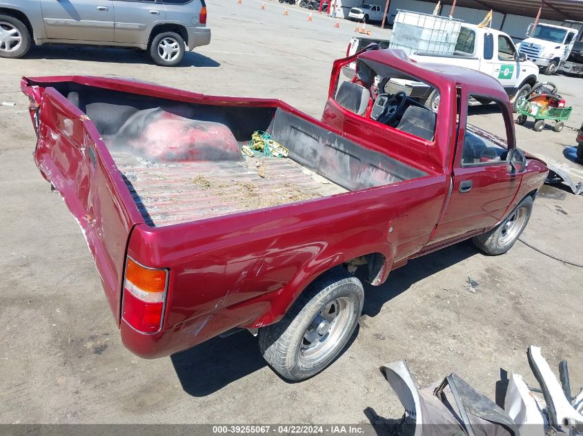 1990 Toyota Pickup 1/2 Ton Short Wheelbase VIN: JT4RN81A8L0053290 Lot: 39255067