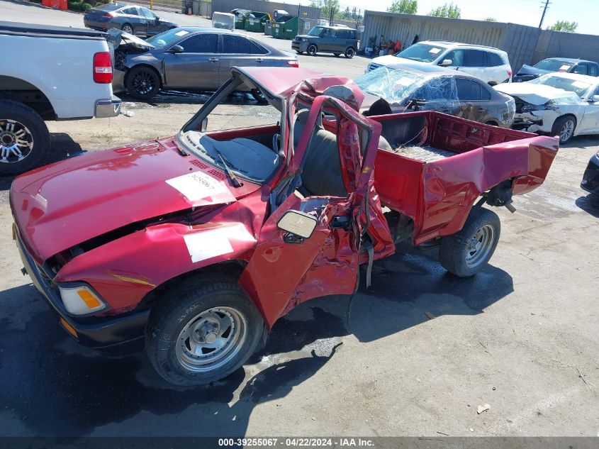 1990 Toyota Pickup 1/2 Ton Short Wheelbase VIN: JT4RN81A8L0053290 Lot: 39255067