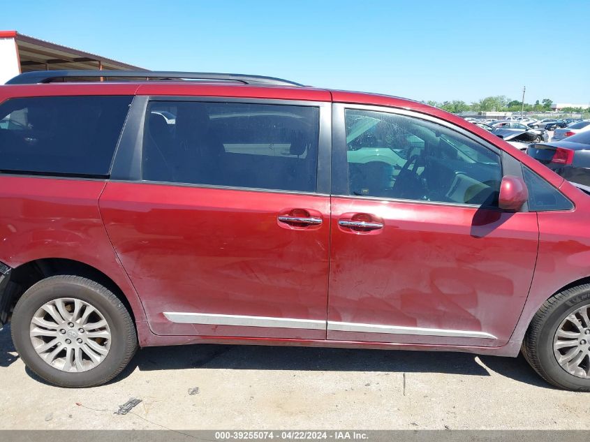 2017 Toyota Sienna Xle 8 Passenger VIN: 5TDYZ3DC0HS900596 Lot: 39255074