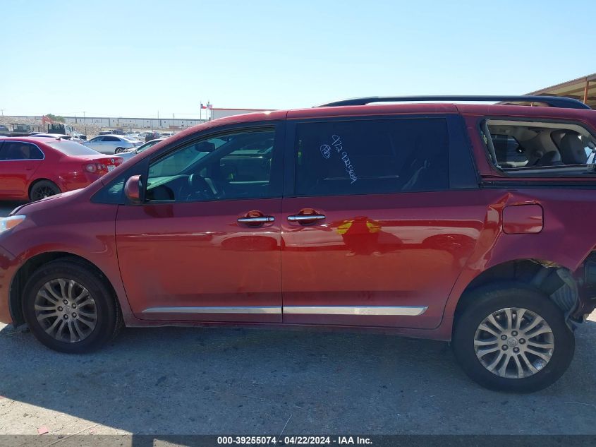 2017 Toyota Sienna Xle 8 Passenger VIN: 5TDYZ3DC0HS900596 Lot: 39255074