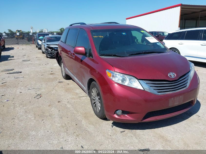 2017 Toyota Sienna Xle 8 Passenger VIN: 5TDYZ3DC0HS900596 Lot: 39255074