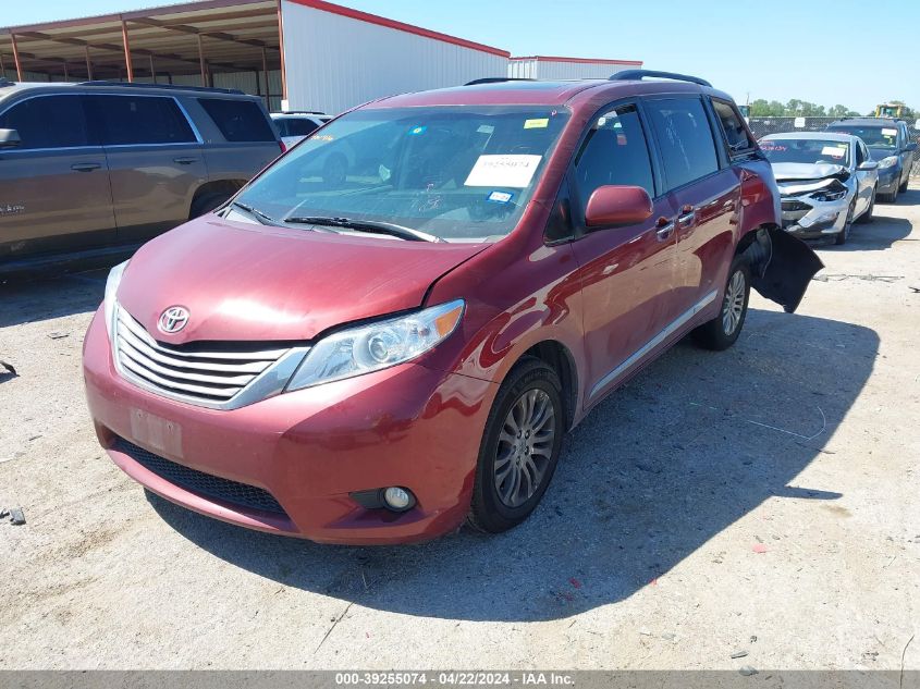 2017 Toyota Sienna Xle 8 Passenger VIN: 5TDYZ3DC0HS900596 Lot: 39255074