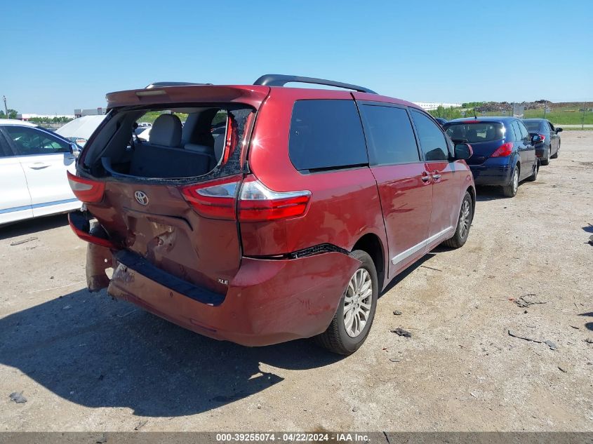 2017 Toyota Sienna Xle 8 Passenger VIN: 5TDYZ3DC0HS900596 Lot: 39255074