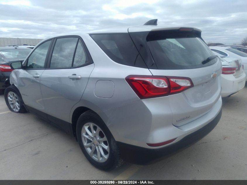 2020 Chevrolet Equinox Awd Ls VIN: 3GNAXSEV4LS508184 Lot: 39255090