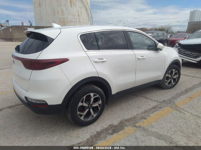 2020 Kia Sportage Lx VIN: KNDPM3AC3L7723124 Lot: 39255136