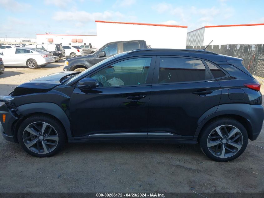 2018 Hyundai Kona Limited VIN: KM8K3CA5XJU137061 Lot: 39255172