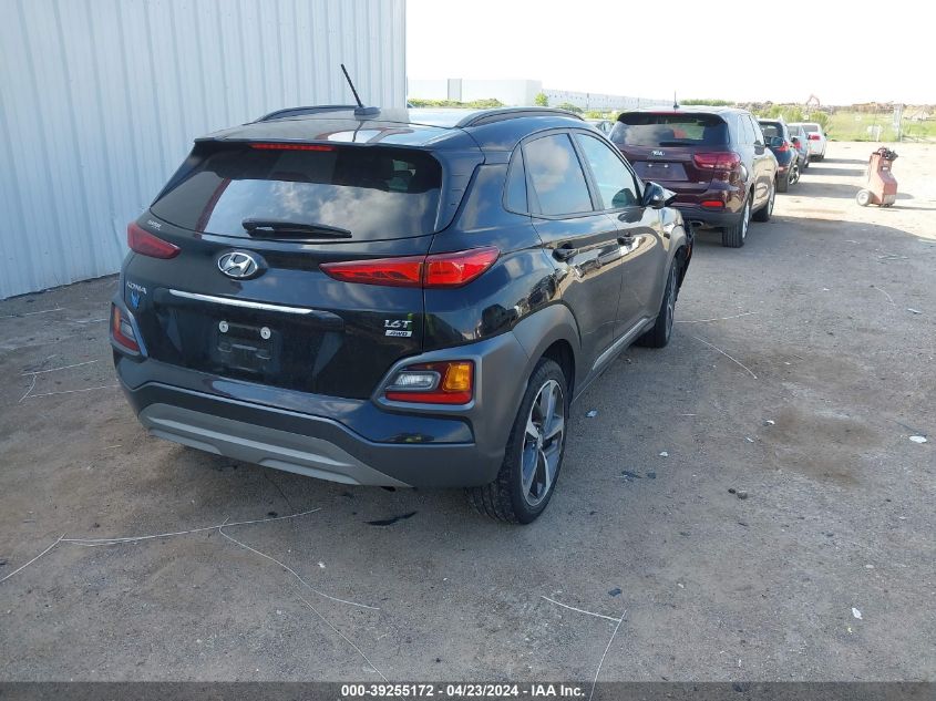 2018 Hyundai Kona Limited VIN: KM8K3CA5XJU137061 Lot: 39255172