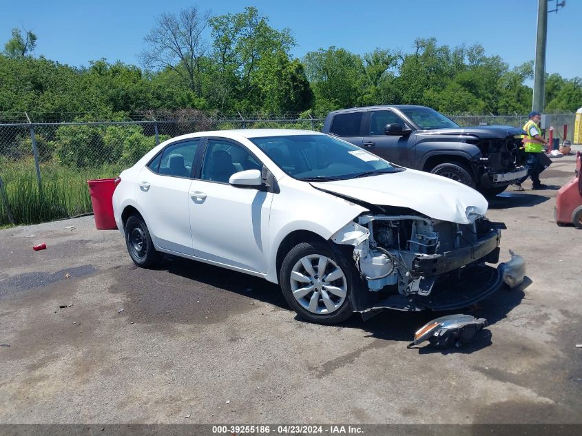 2016 TOYOTA COROLLA LE - 5YFBURHE2GP555405