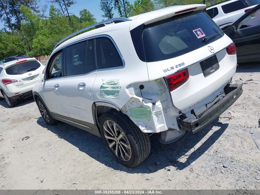 2020 Mercedes-Benz Glb 250 VIN: W1N4M4GB4LW016359 Lot: 39255208