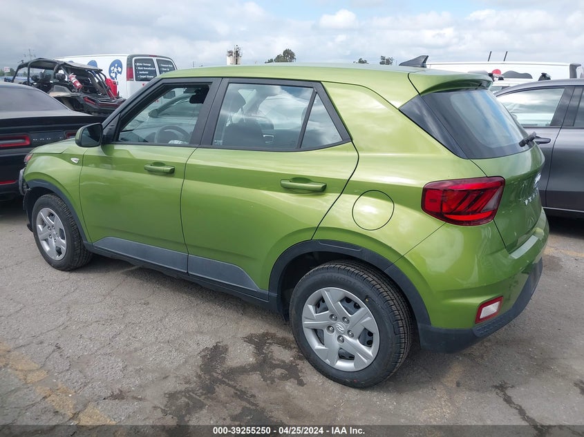 2020 Hyundai Venue Se VIN: KMHRB8A36LU019007 Lot: 39255250