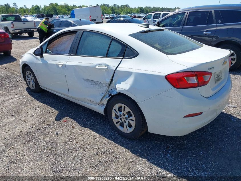 2019 Chevrolet Cruze Ls VIN: 1G1BC5SM0K7131817 Lot: 39255275