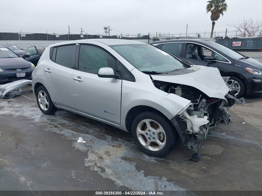 2011 Nissan Leaf Sl VIN: JN1AZ0CP3BT007922 Lot: 39255350