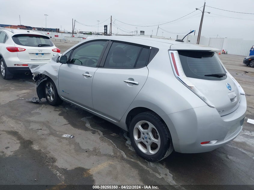 2011 Nissan Leaf Sl VIN: JN1AZ0CP3BT007922 Lot: 39255350