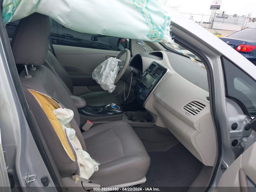 2011 Nissan Leaf Sl VIN: JN1AZ0CP3BT007922 Lot: 39255350