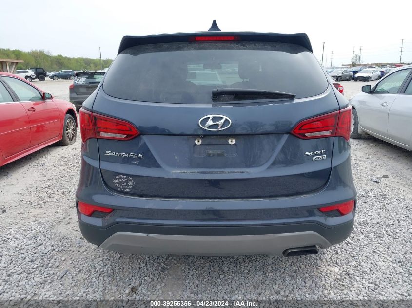 2017 Hyundai Santa Fe Sport 2.4L VIN: 5XYZTDLB3HG441775 Lot: 39255356