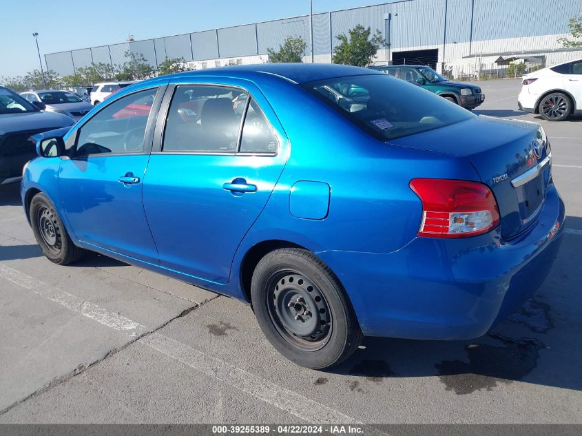 2010 Toyota Yaris VIN: JTDBT4K37A1358349 Lot: 39255389