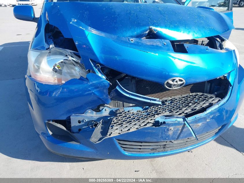 2010 Toyota Yaris VIN: JTDBT4K37A1358349 Lot: 39255389