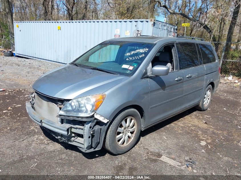 2010 Honda Odyssey Ex-L VIN: 5FNRL3H60AB089371 Lot: 39219077