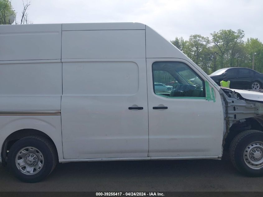 2020 Nissan Nv Cargo Nv2500 Hd S High Roof V6 VIN: 1N6BF0LY0LN810435 Lot: 39255417