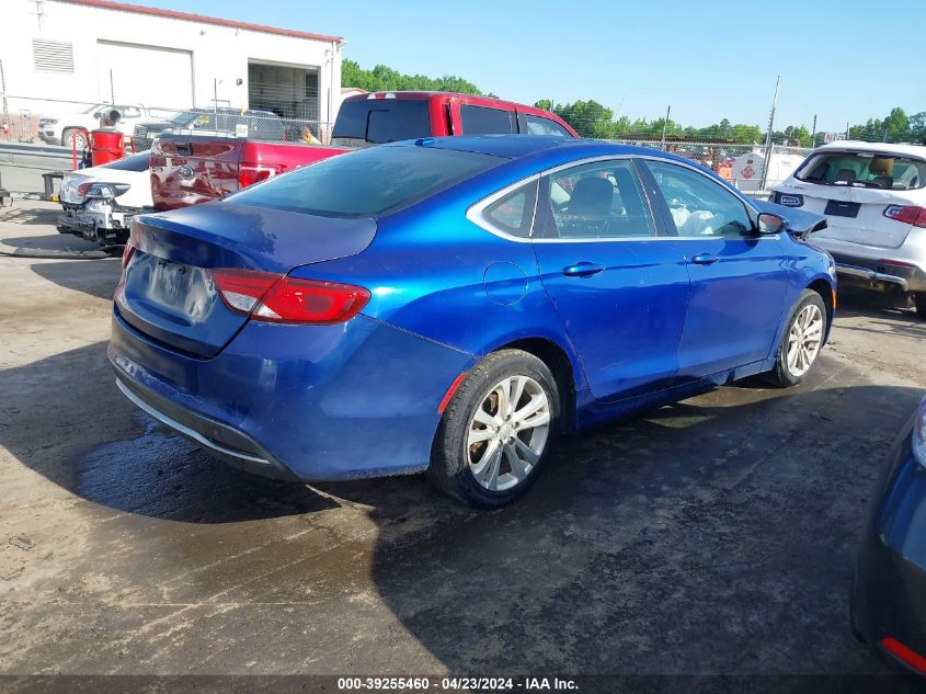 2015 Chrysler 200 Limited VIN: 1C3CCCAB9FN659121 Lot: 39255460