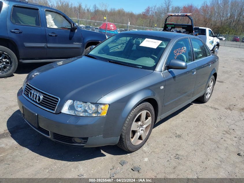 WAULT68E34A123148 | 2004 AUDI A4