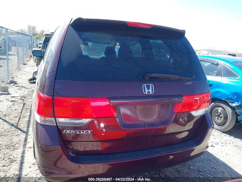 2009 Honda Odyssey Lx VIN: 5FNRL38229B002188 Lot: 39255487