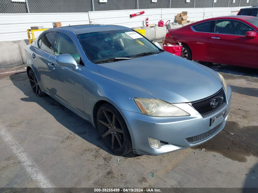 2008 Lexus Is 250 VIN: JTHBK262085054337 Lot: 39255499