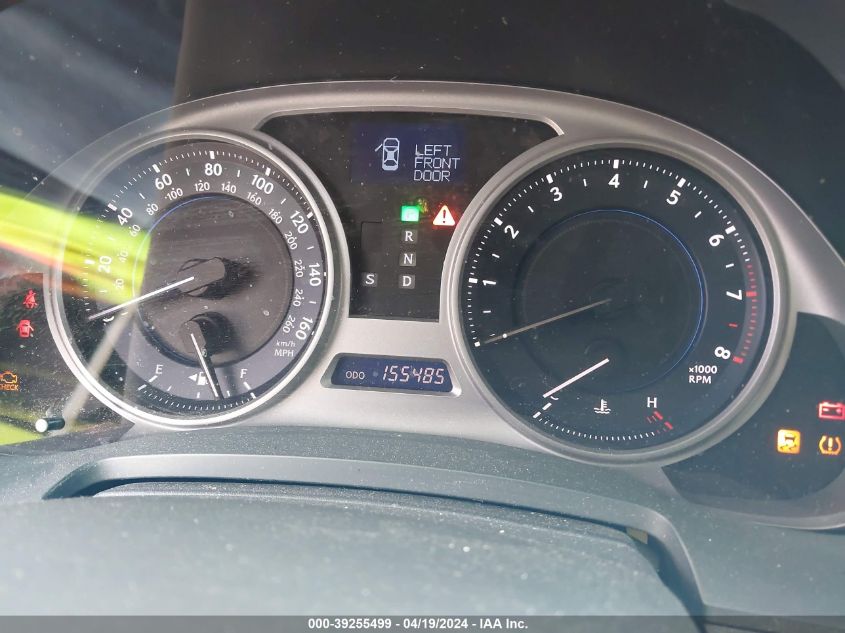 2008 Lexus Is 250 VIN: JTHBK262085054337 Lot: 39255499