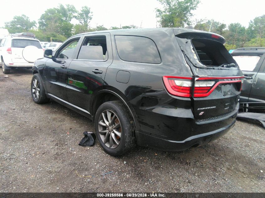 2018 Dodge Durango Gt Awd VIN: 1C4RDJDG0JC483126 Lot: 39255584