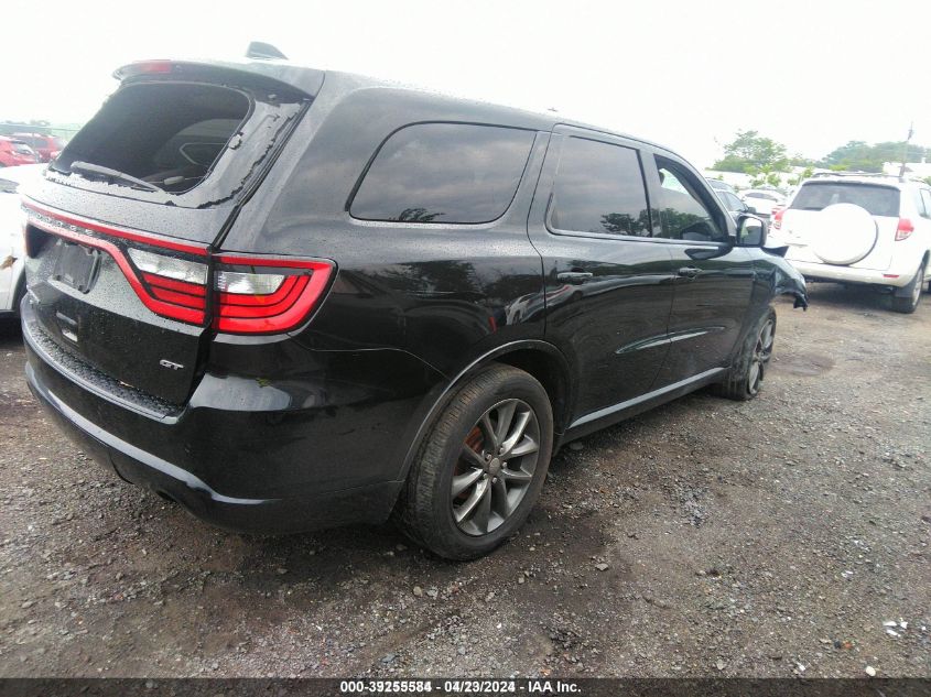 2018 Dodge Durango Gt Awd VIN: 1C4RDJDG0JC483126 Lot: 39255584