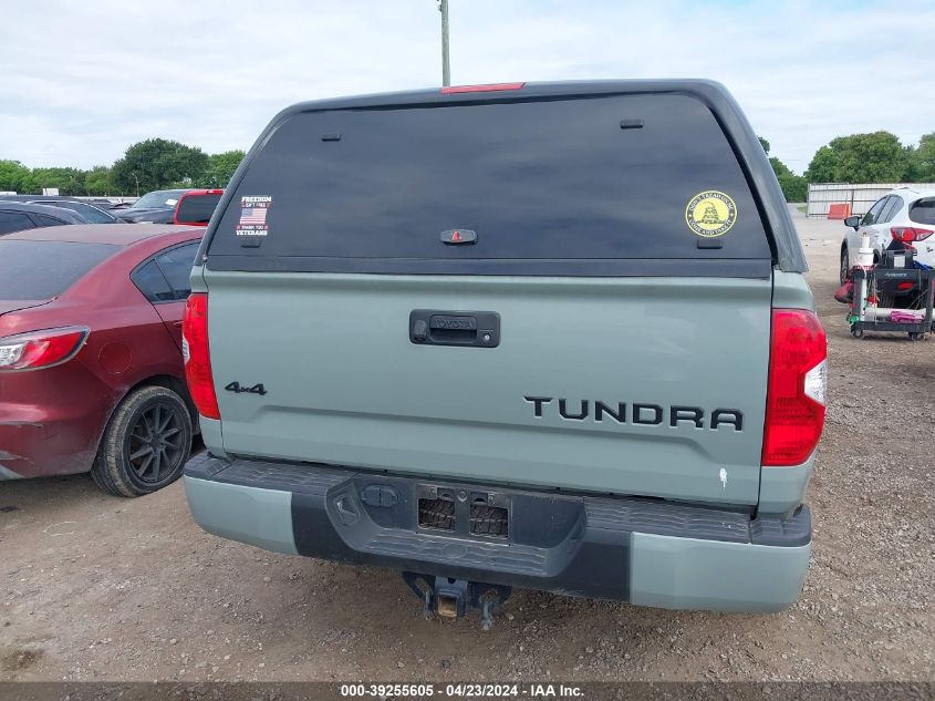 2021 Toyota Tundra Trd Pro VIN: 5TFDY5F18MX013776 Lot: 39255605