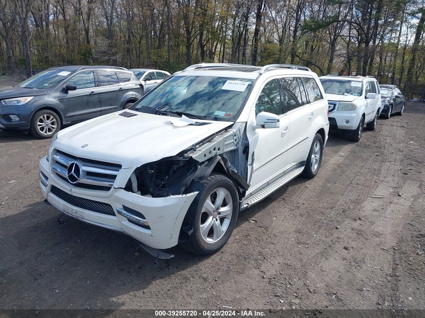 2012 Mercedes-Benz Gl 450 4Matic VIN: 4JGBF7BE6CA802670 Lot: 39255720