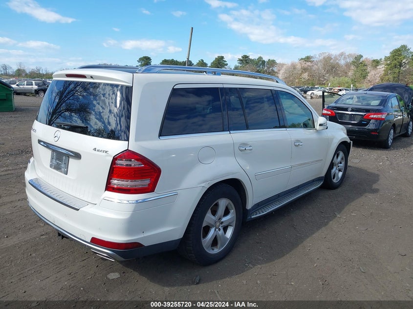 2012 Mercedes-Benz Gl 450 4Matic VIN: 4JGBF7BE6CA802670 Lot: 39255720