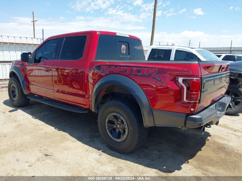 2018 FORD F-150 RAPTOR - 1FTFW1RG1JFD72976