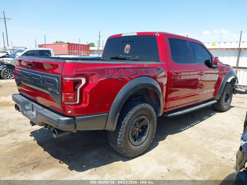 2018 FORD F-150 RAPTOR - 1FTFW1RG1JFD72976