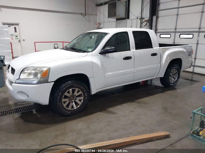 2008 Mitsubishi Raider Ls VIN: 1Z7HT28K28S572932 Lot: 39255744