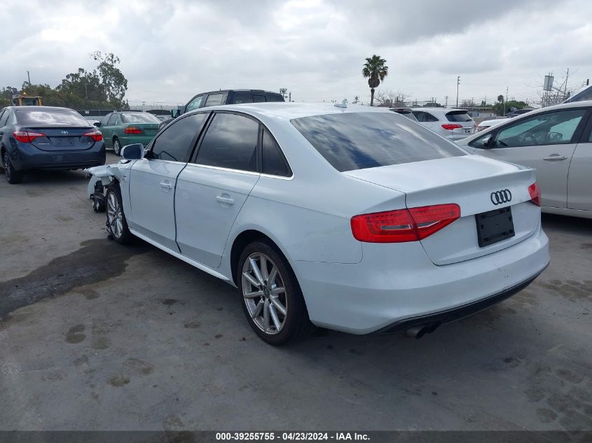 2016 Audi A4 2.0T Premium VIN: WAUAFAFL8GN012272 Lot: 39255755