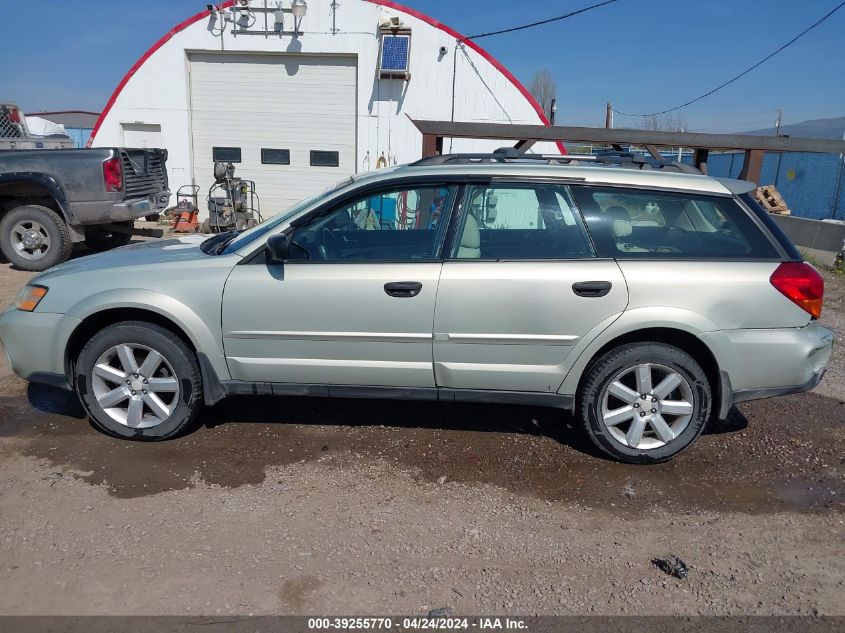 2006 Subaru Outback 2.5I VIN: 4S4BP61C967320980 Lot: 39255770