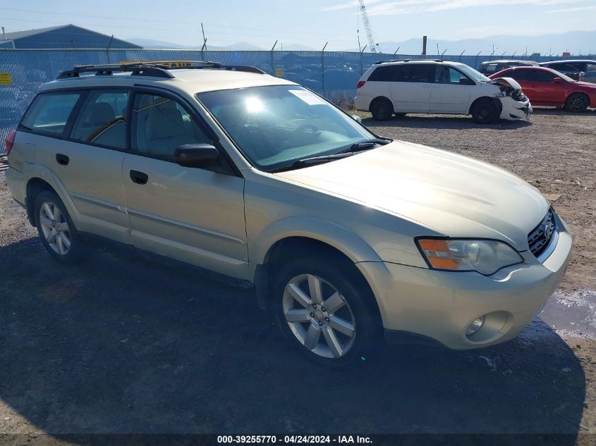 2006 Subaru Outback 2.5I VIN: 4S4BP61C967320980 Lot: 39255770