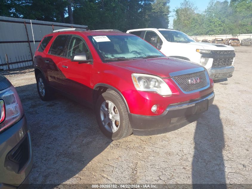 2012 GMC Acadia Sl VIN: 1GKKRNED7CJ192690 Lot: 39255782