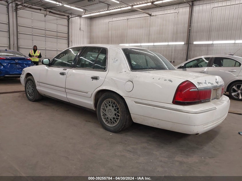 2001 Mercury Grand Marquis Gs VIN: 2MEFM74W21X657826 Lot: 39255784