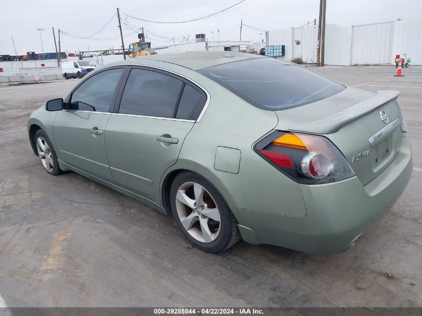 2007 Nissan Altima 3.5 Se VIN: 1N4BL21EX7N400396 Lot: 39255844