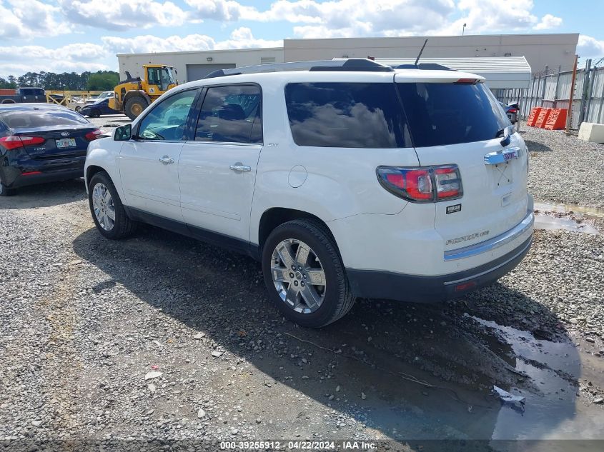 2017 GMC Acadia Limited VIN: 1GKKRSKD3HJ310163 Lot: 39255912