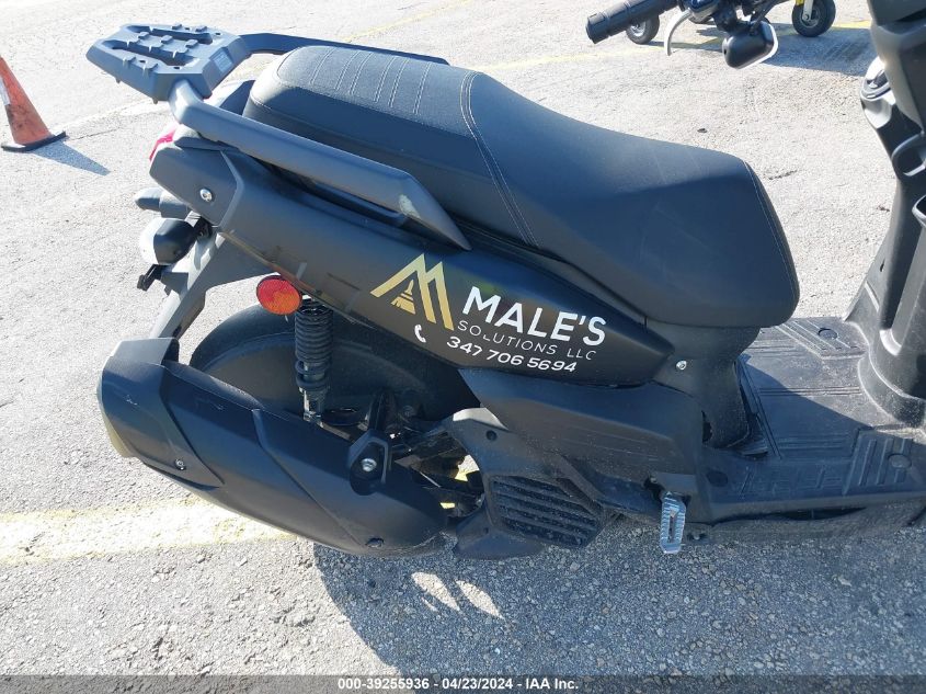 2022 Yamaha Yw125 VIN: RKRSEH9Y3NA002787 Lot: 39255936