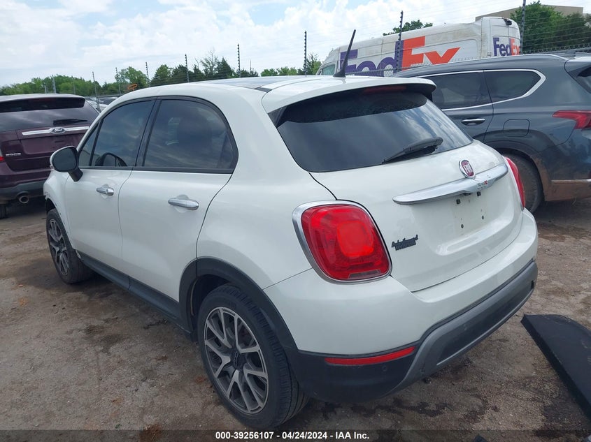 2016 Fiat 500X Trekking Plus VIN: ZFBCFXET3GP388062 Lot: 39256107