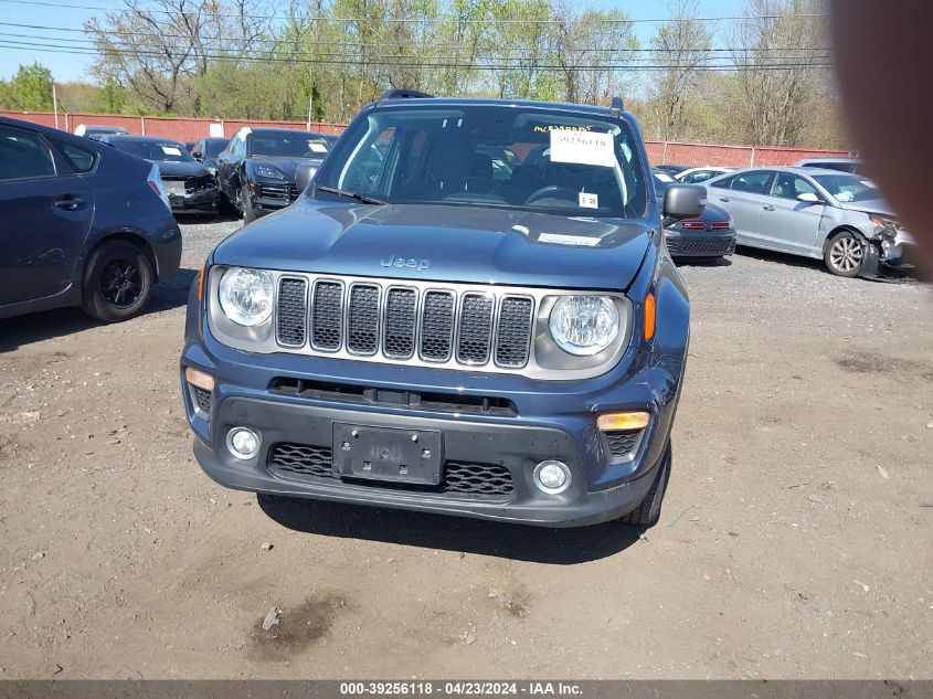 2021 Jeep Renegade Limited 4X4 VIN: ZACNJDD13MPM94414 Lot: 39256118