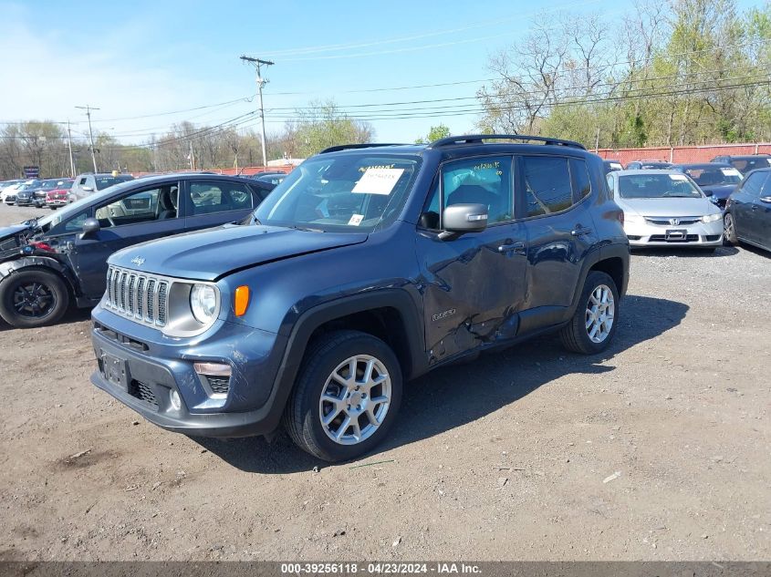 2021 Jeep Renegade Limited 4X4 VIN: ZACNJDD13MPM94414 Lot: 39256118