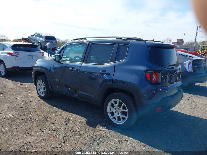 2021 Jeep Renegade Limited 4X4 VIN: ZACNJDD13MPM94414 Lot: 39256118