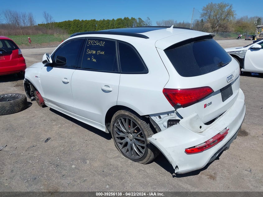 2016 Audi Sq5 3.0T Premium Plus VIN: WA1CCAFP2GA052565 Lot: 39256138